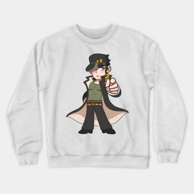 Part 3 Kujo Crewneck Sweatshirt by emmydragonartz 